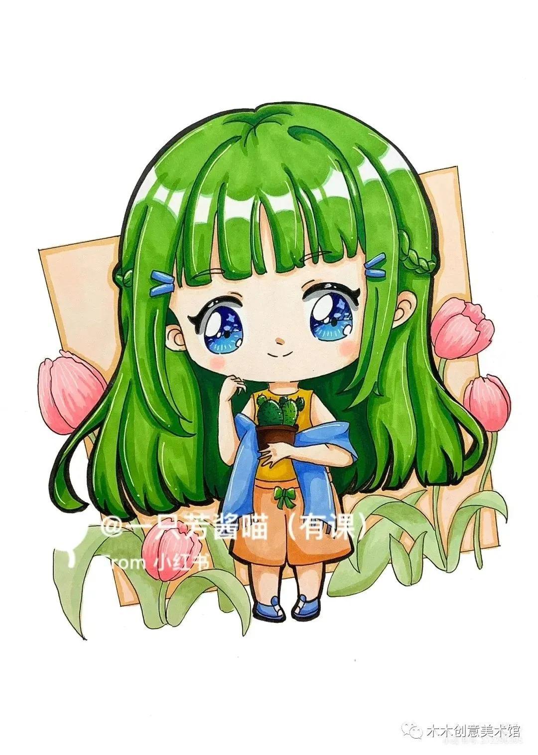 動(dòng)漫人物女孩可愛(ài),動(dòng)漫人物女孩可愛(ài)，一場(chǎng)心靈與自然的奇妙旅行